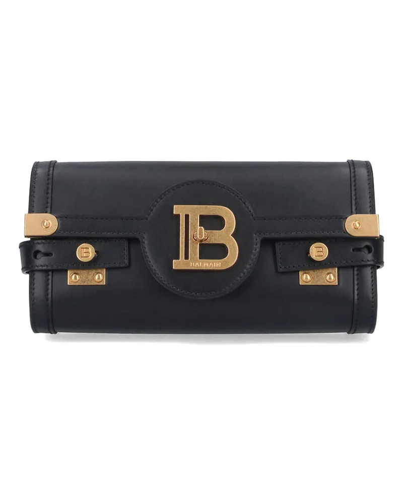 Balmain Clutch - Schwarz Schwarz