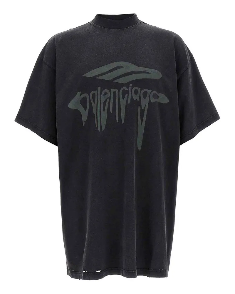 Balenciaga T-Shirt - Schwarz Schwarz