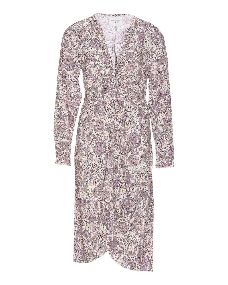 Étoile Isabel Marant Knielanges Kleid - Lila Lila