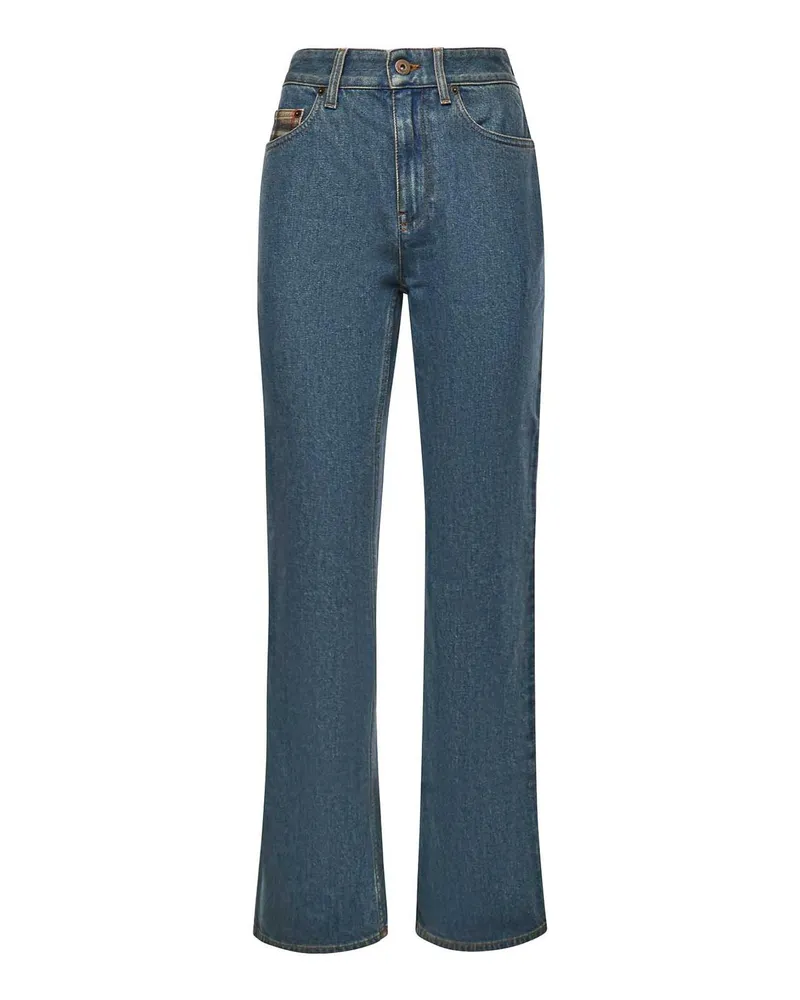 Burberry Bootcut Jeans - Dunkles Jeansblau Dunkles