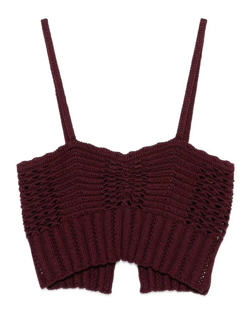 forte_forte Top - Rot Rot