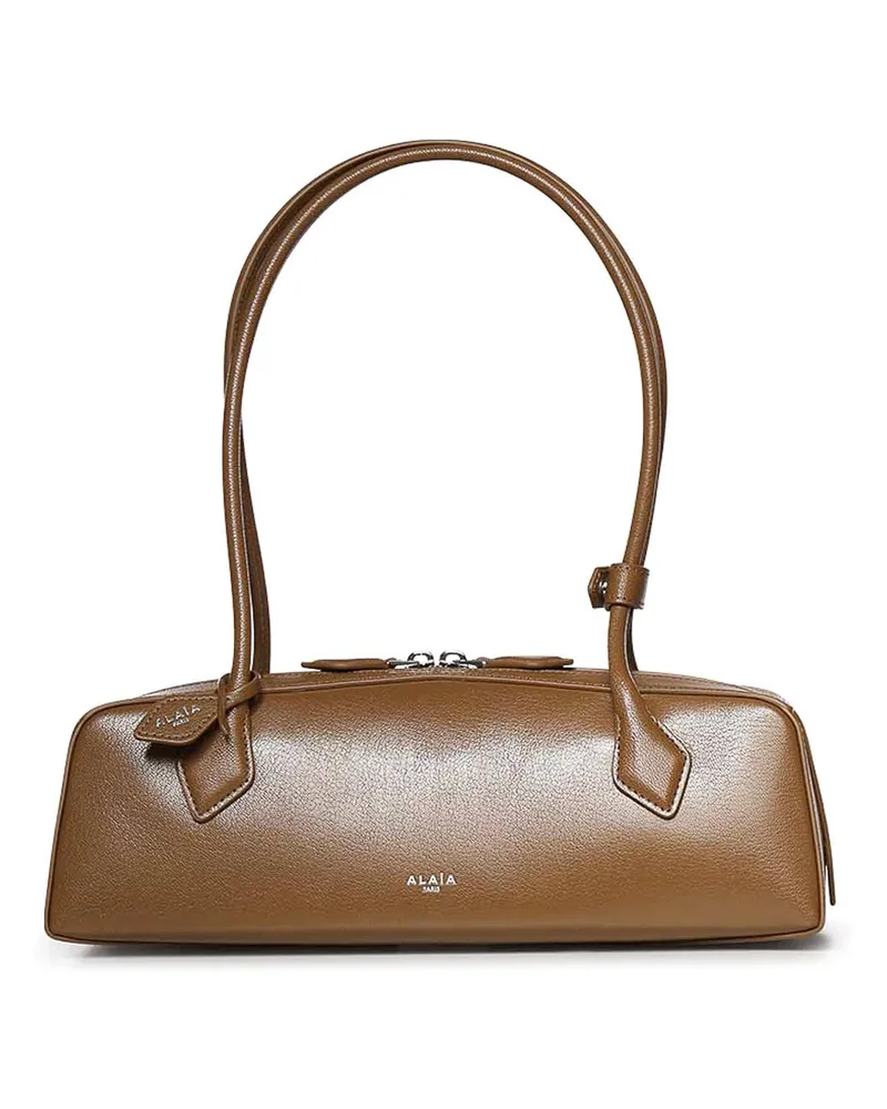 Alaïa Schultertasche - Dunkelgrün Dunkelgrün