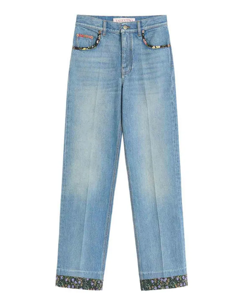 Valentino Garavani Bootcut Jeans - Blau Blau