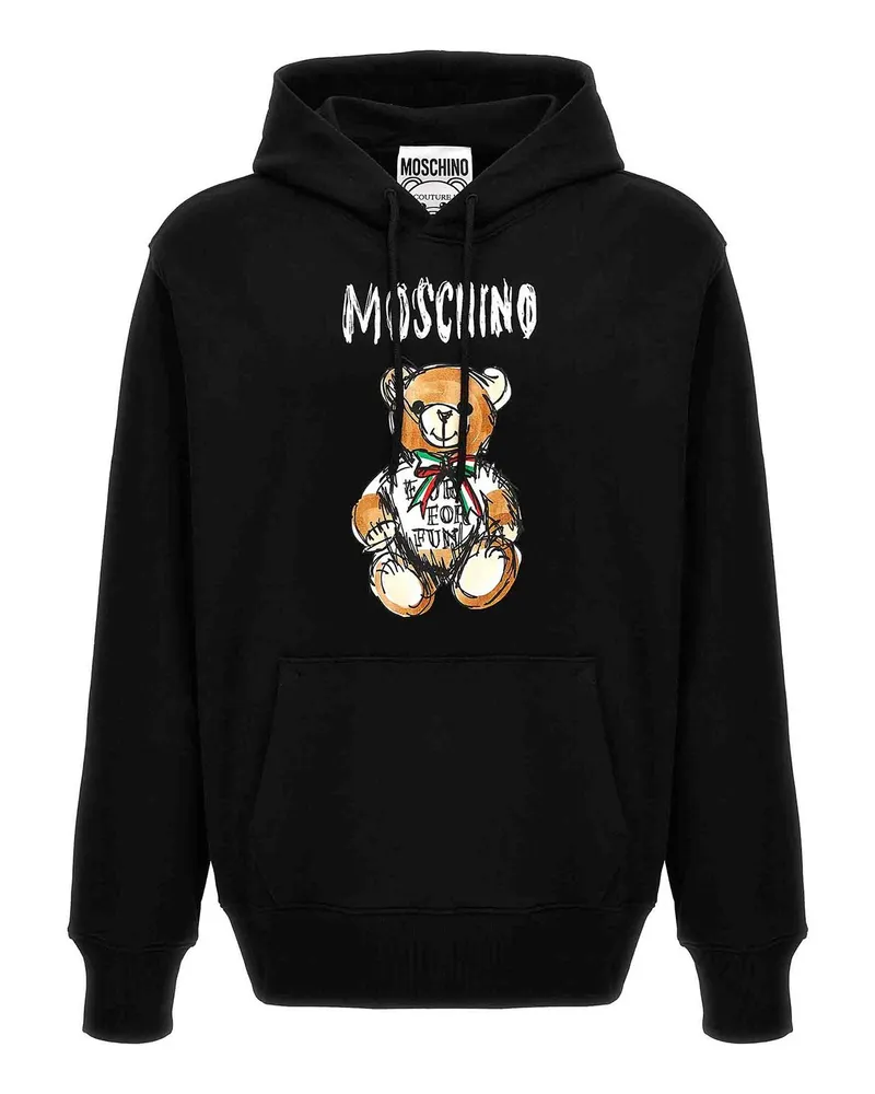 Moschino Sweatshirt - Schwarz Schwarz