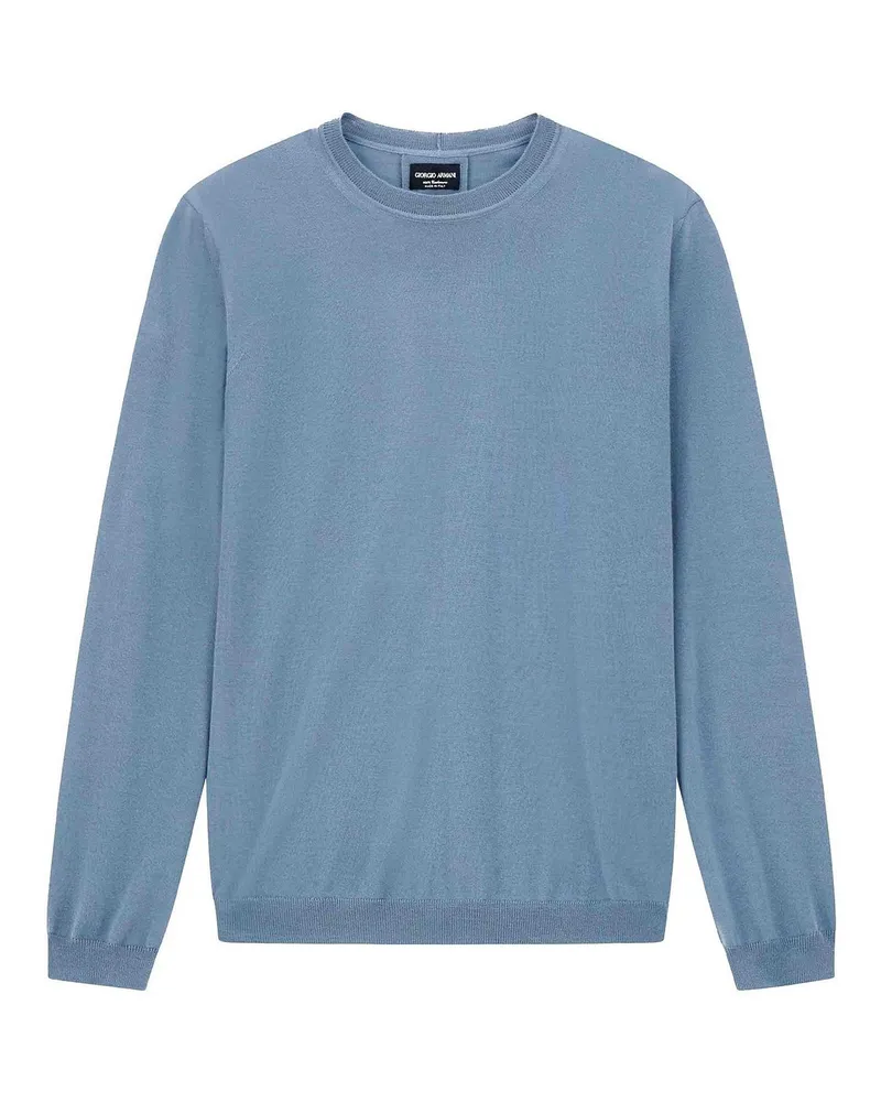 Giorgio Armani Rundhalspullover - Taupe Taupe