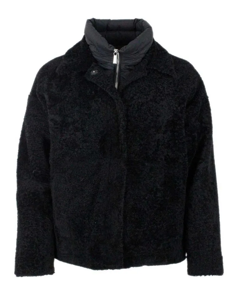 MOORER Casualjacke - Schwarz Schwarz