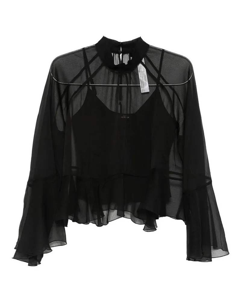Twin-Set Top - Schwarz Schwarz