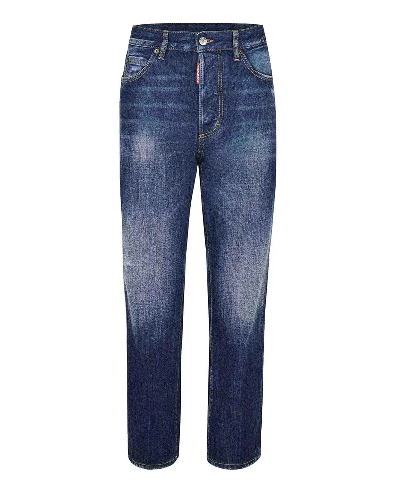 Dsquared2 Straight Leg Jeans - Blau Blau