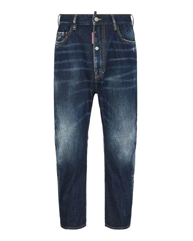 Dsquared2 Straight Leg Jeans - Blau Blau