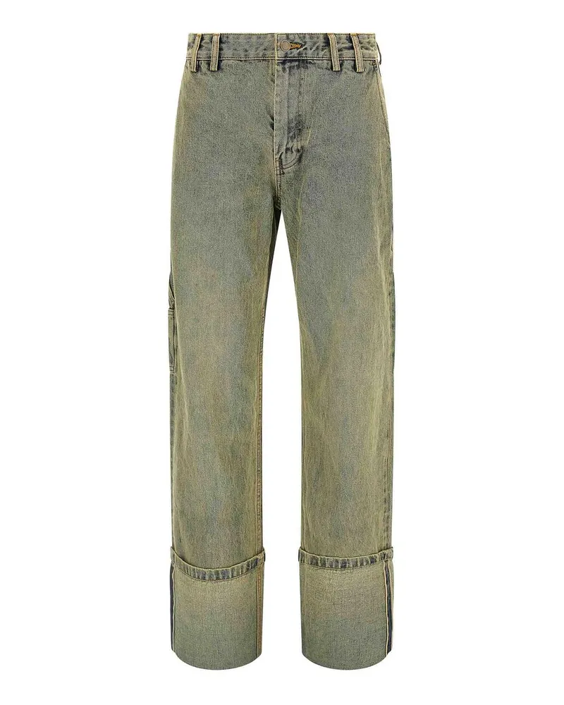 Entire Studios Bootcut Jeans - Gelb Gelb