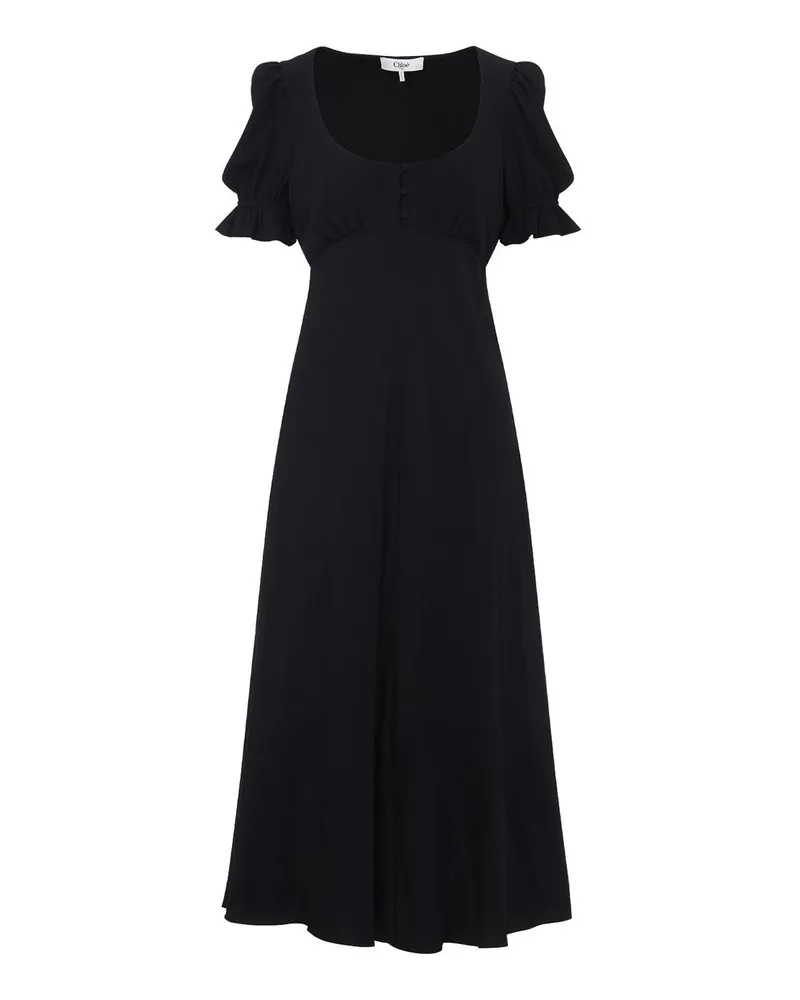 Chloé Abendkleid - Schwarz Schwarz