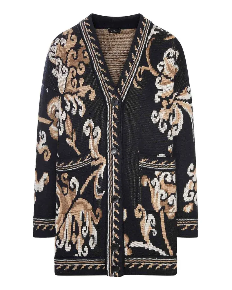 Etro Cardigan - Schwarz Schwarz