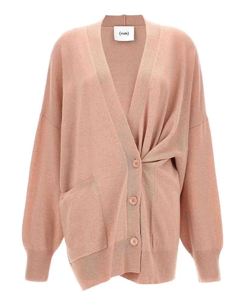 NUDE Cardigan - Nude Nude