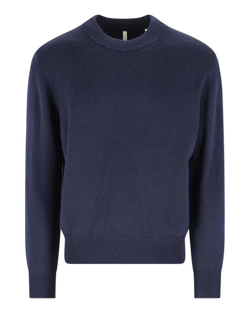 Sunflower Rundhalspullover - Blau Blau