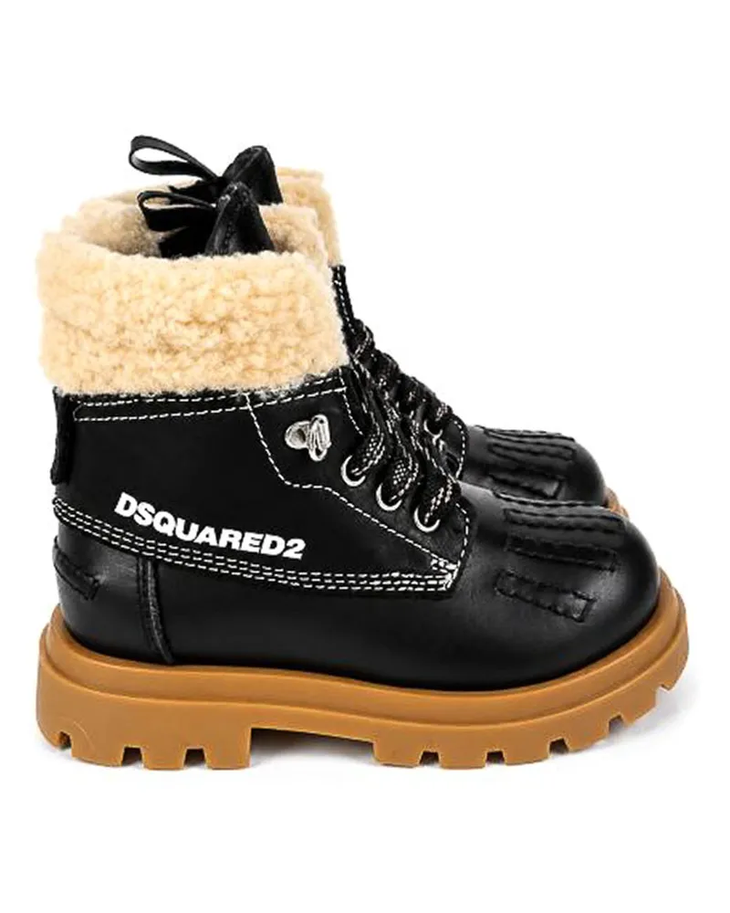 Dsquared2 Stiefel - Schwarz Schwarz