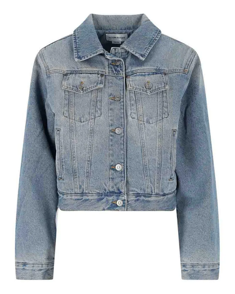 Victoria Beckham Jeansjacke - Blau Blau