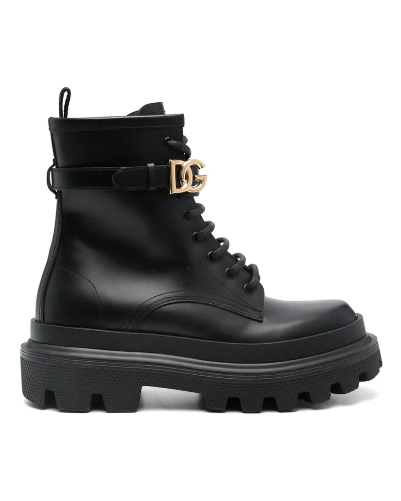 Dolce & Gabbana Stiefel - Schwarz Schwarz