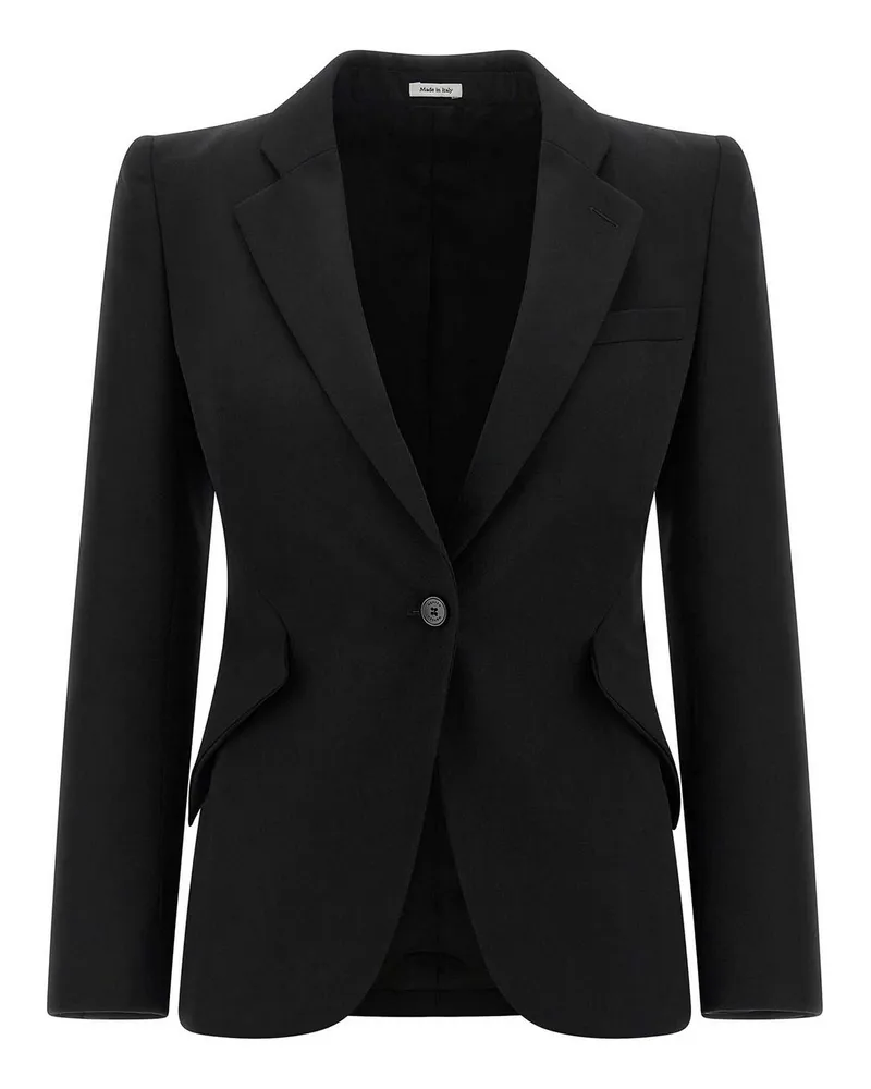 Alexander McQueen Blazer - Schwarz Schwarz