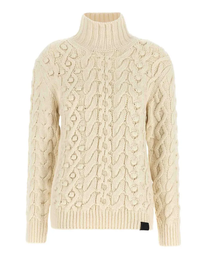 Stella McCartney Rundhalspullover - Weiß Weiß