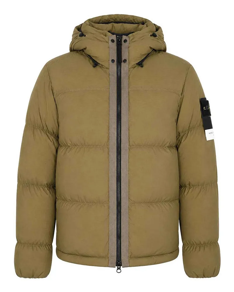 Stone Island Daunenjacke - Grün Grün