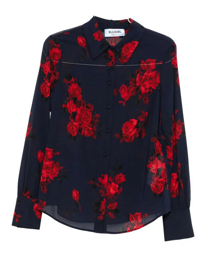 Blumarine Hemd - Schwarz Schwarz