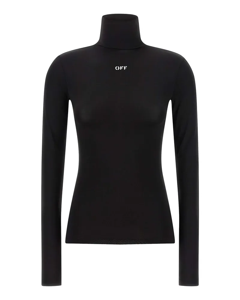 OFF-WHITE Rundhalspullover - Schwarz Schwarz