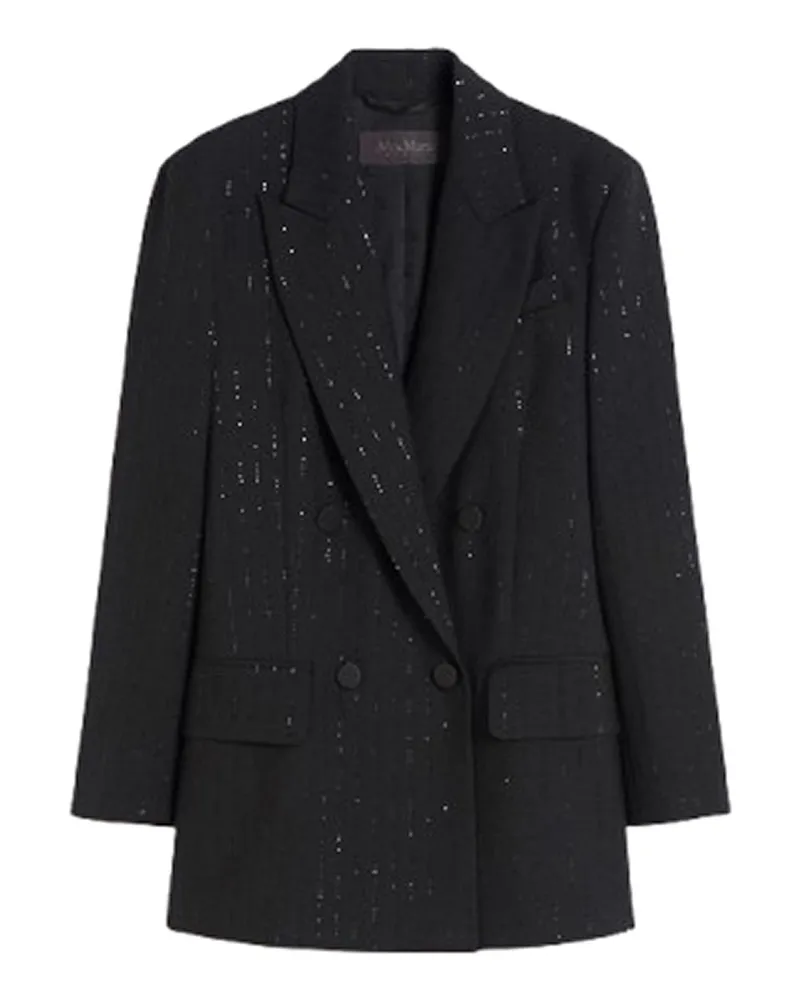 Max Mara Blazer - Schwarz Schwarz