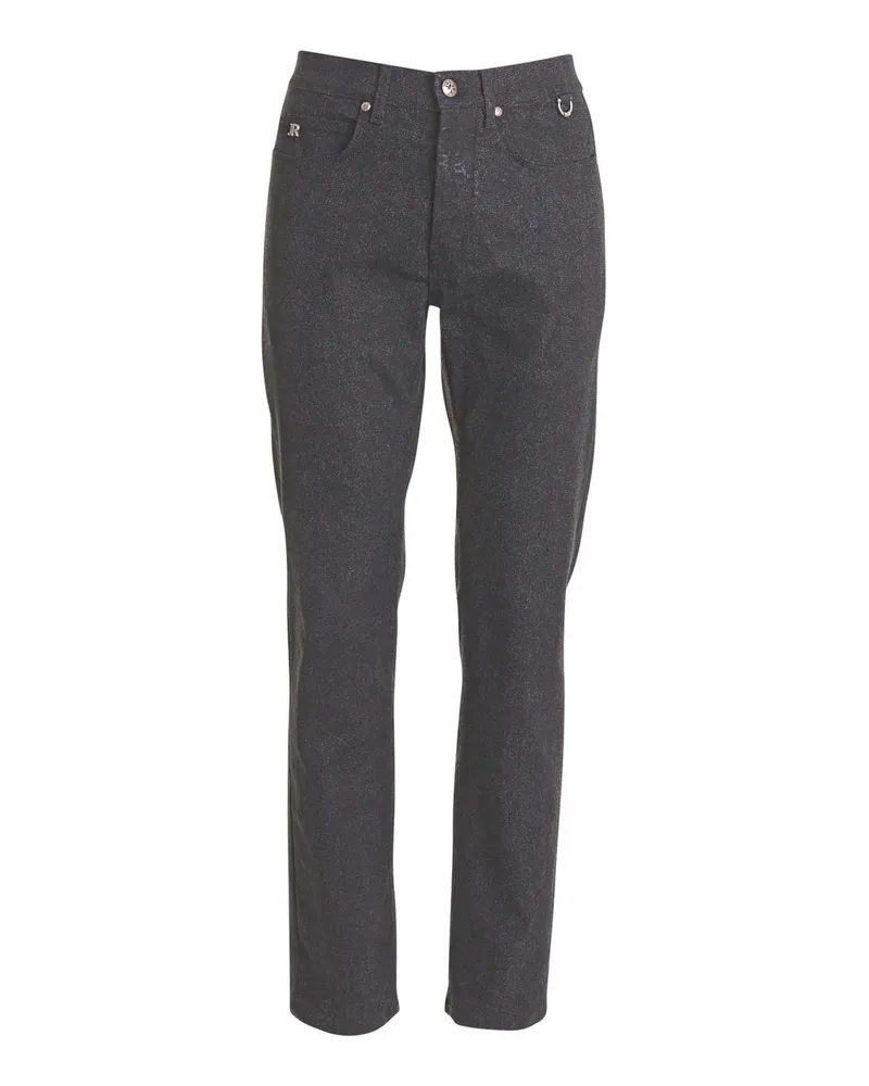 John Richmond Straight Leg Jeans - Schwarz Schwarz