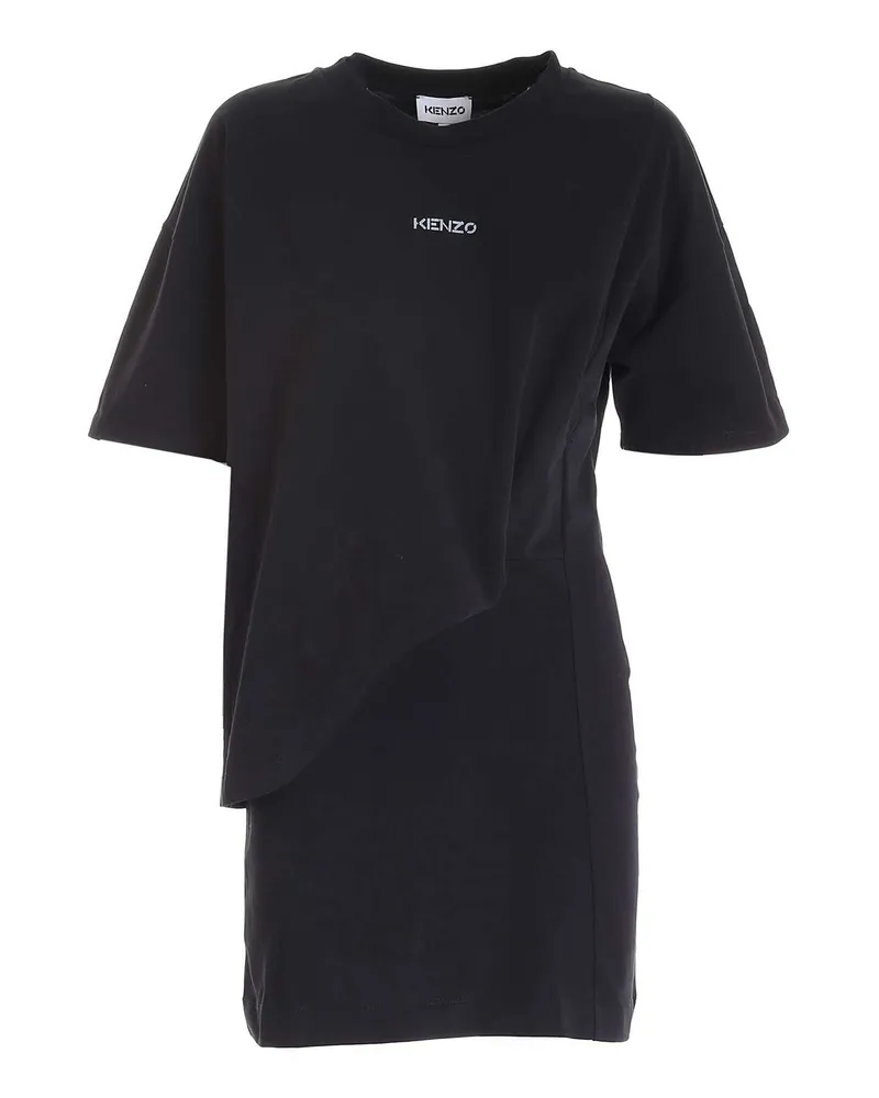 Kenzo Kurzes Kleid - Schwarz Schwarz