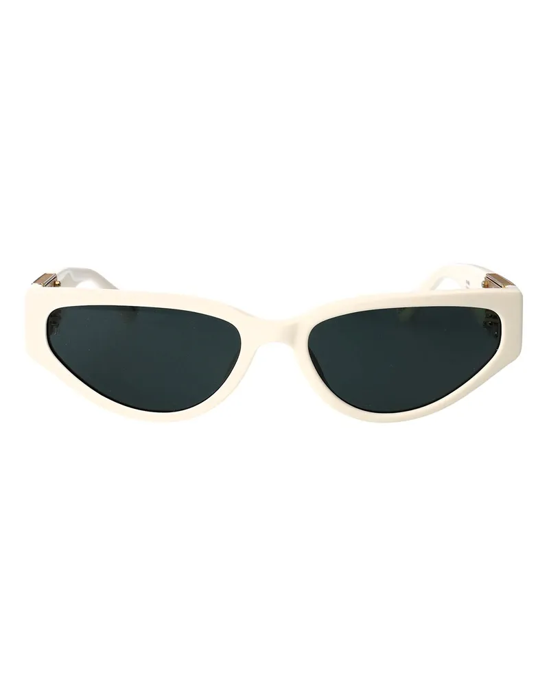 Linda Farrow Sonnenbrille - Weiß Weiß