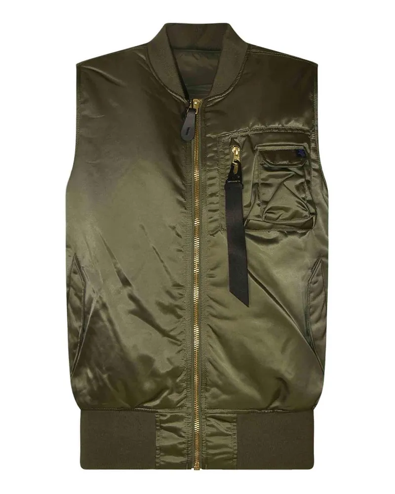 Alpha Industries Knielanger Mantel - Grün Grün