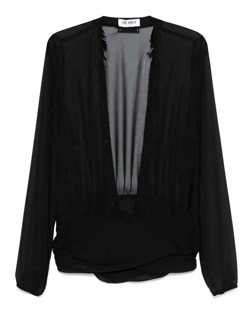 ATTICO Bluse - Schwarz Schwarz