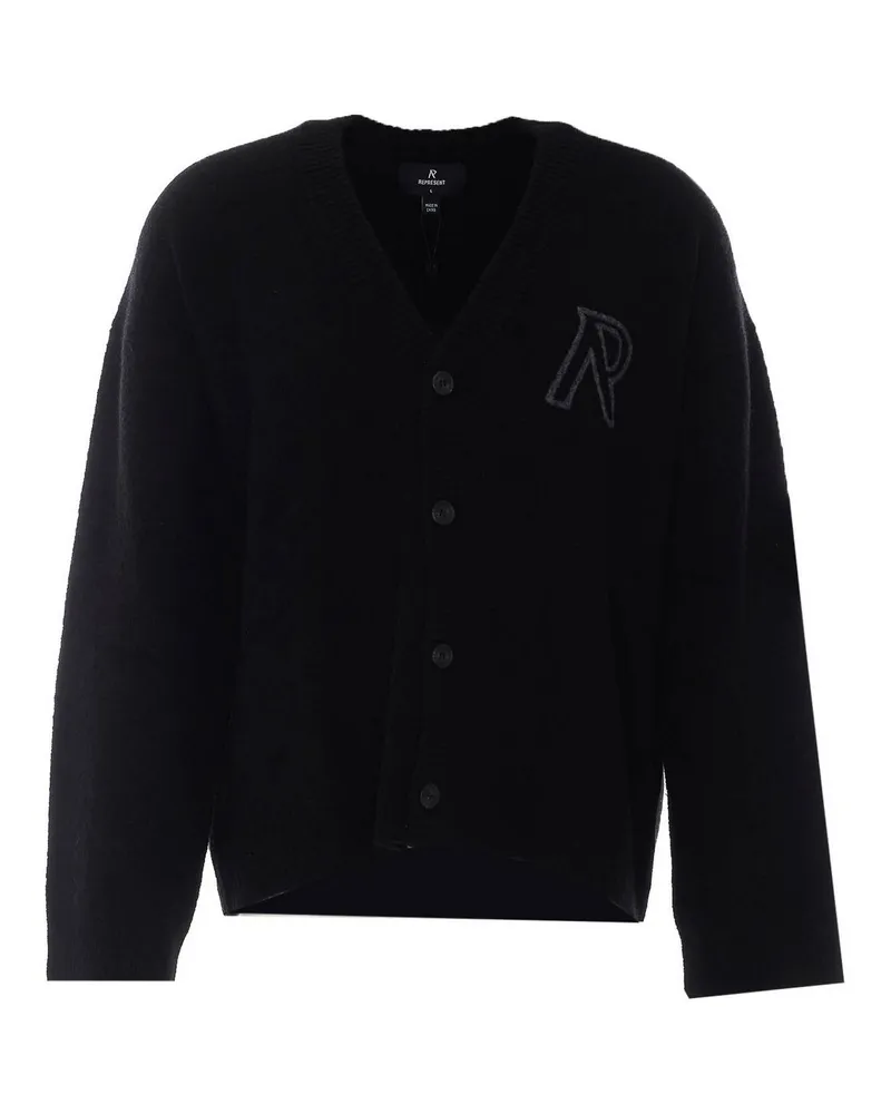 REPRESENT Cardigan - Schwarz Schwarz