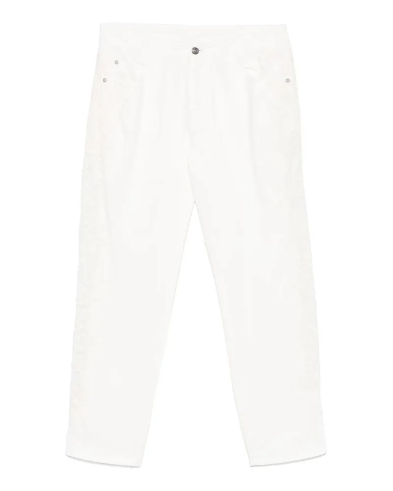 Ermanno Scervino Bootcut Jeans - Weiß Weiß