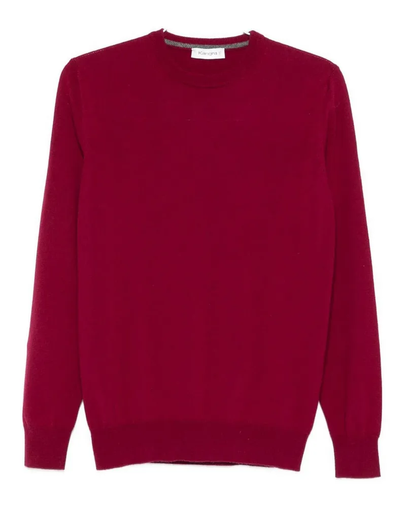 Kangra Cashmere Rundhalspullover - Lila Lila