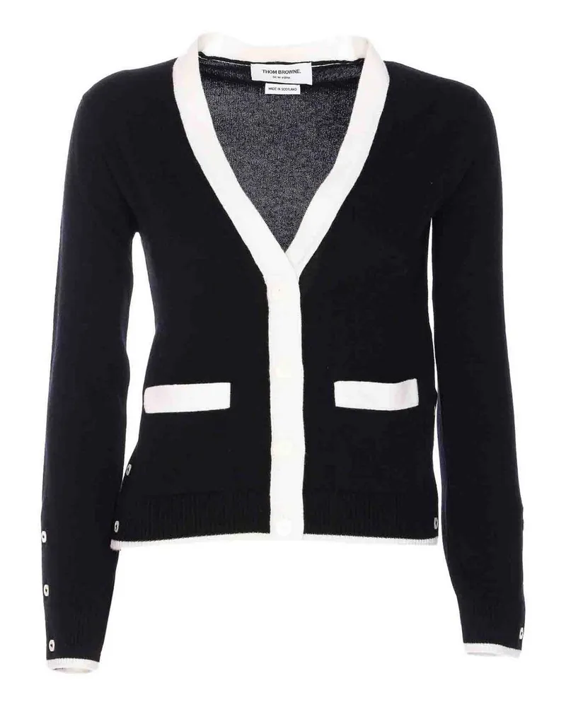 Thom Browne Cardigan - Schwarz Schwarz