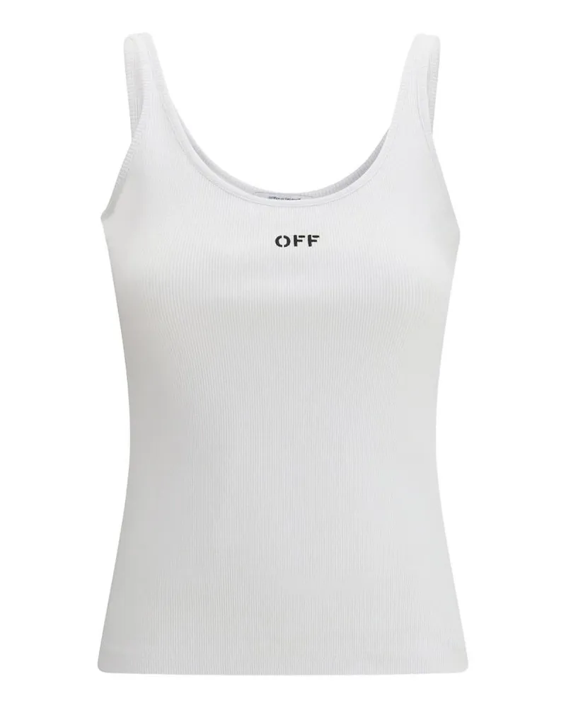 OFF-WHITE Top - Weiß Weiß