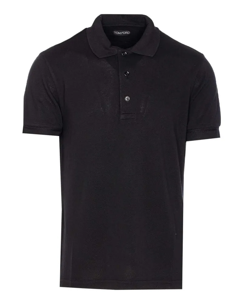 Tom Ford Poloshirt - Schwarz Schwarz