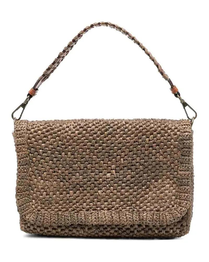 IBELIV Schultertasche - Braun Braun