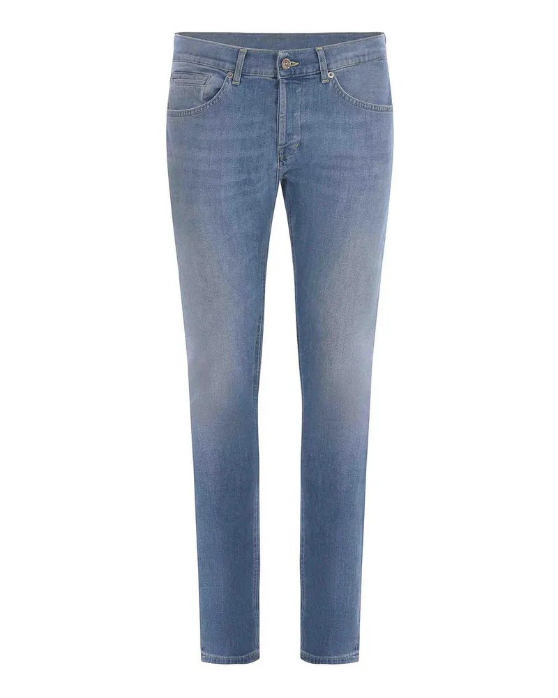Dondup Straight Leg Jeans - Hellblau