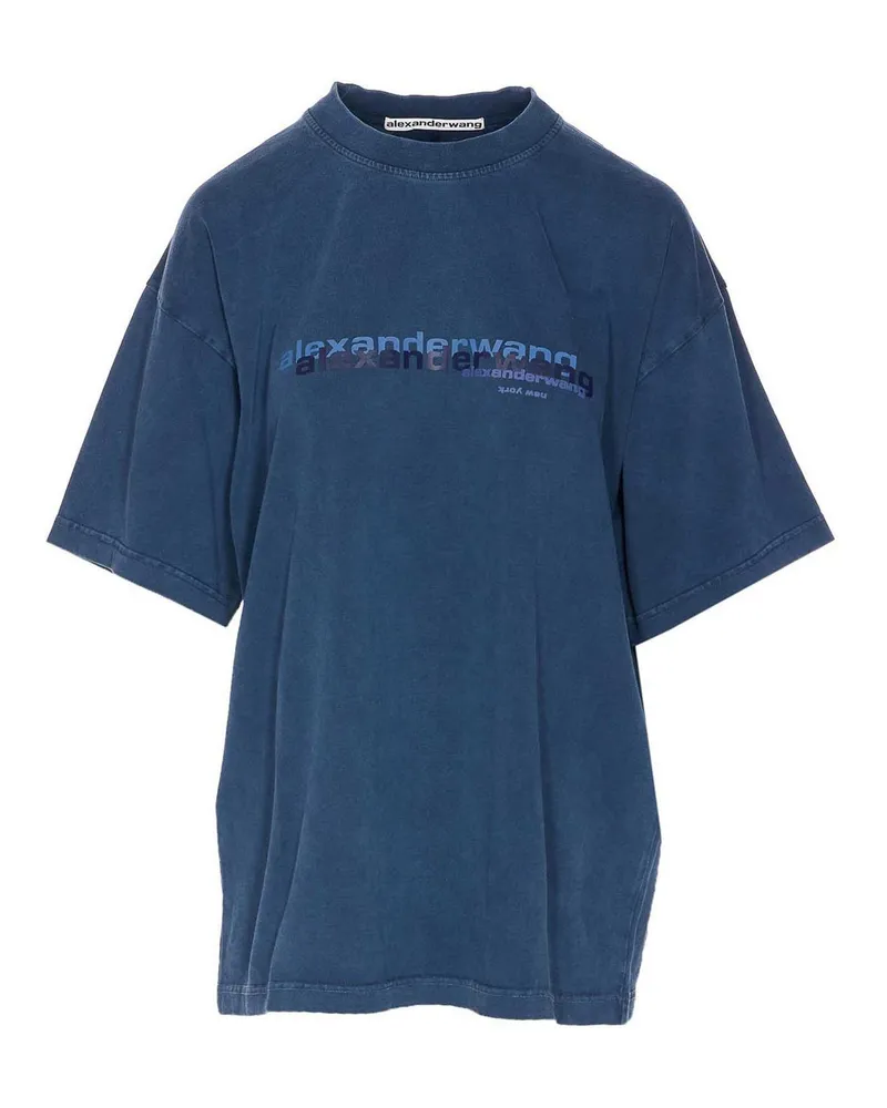 Alexander Wang T-Shirt - Blau Blau