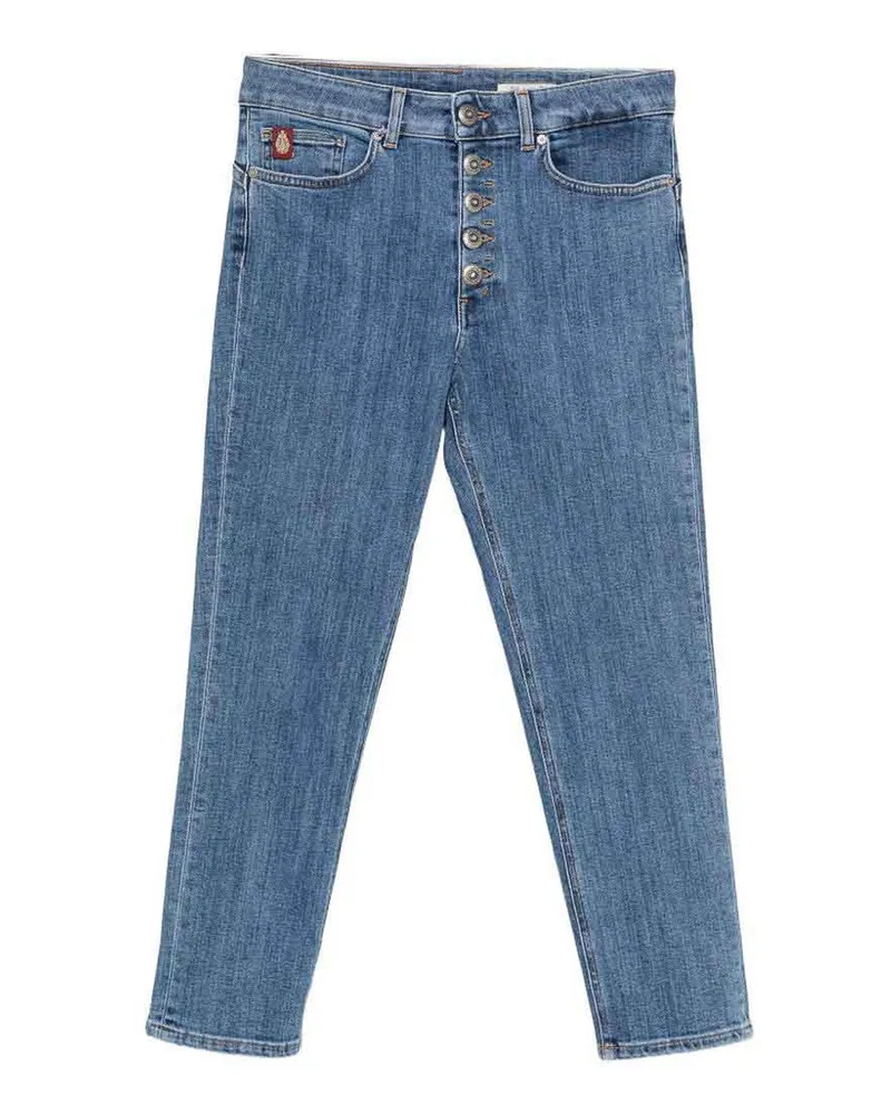 Dondup Straight Leg Jeans - Blau Blau