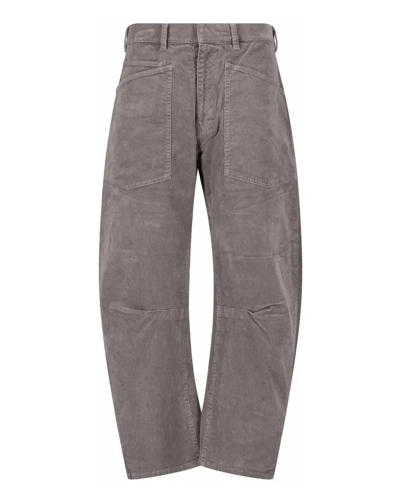 Nili Lotan Casual Hose - Grau Grau
