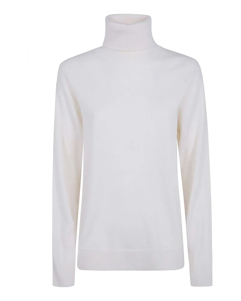 P.A.R.O.S.H. P. A.R. O H. Rollkragenpullover - Weiß Weiß