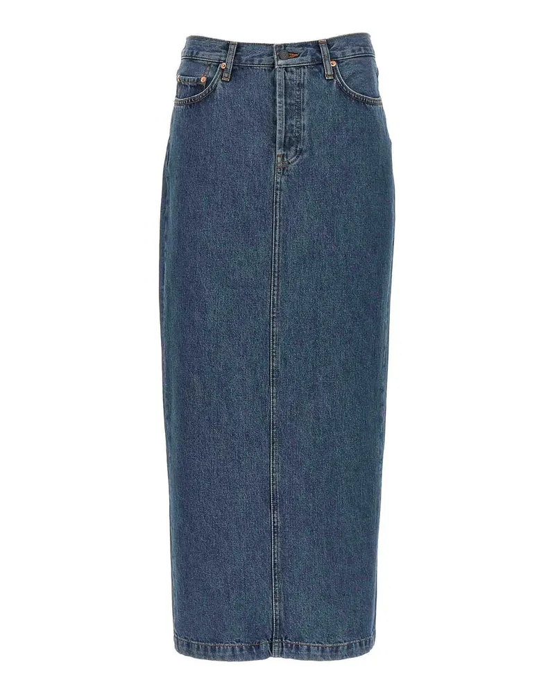 WARDROBE.NYC Wardrobe. NYC Midirock - Blau Blau