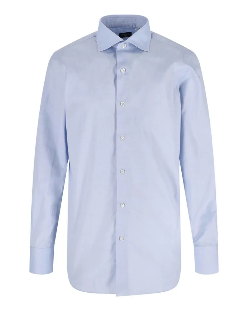 Finamore 1925 Hemd - Hellblau Hellblau