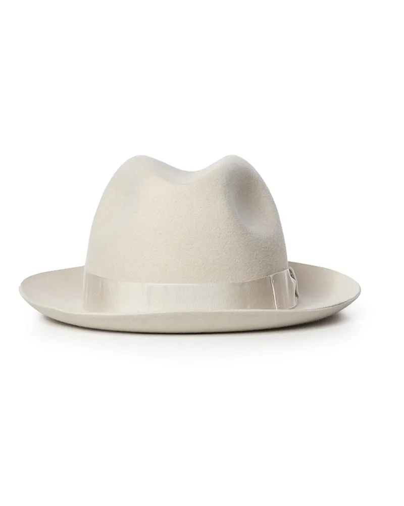 Borsalino Hut - Creme Creme