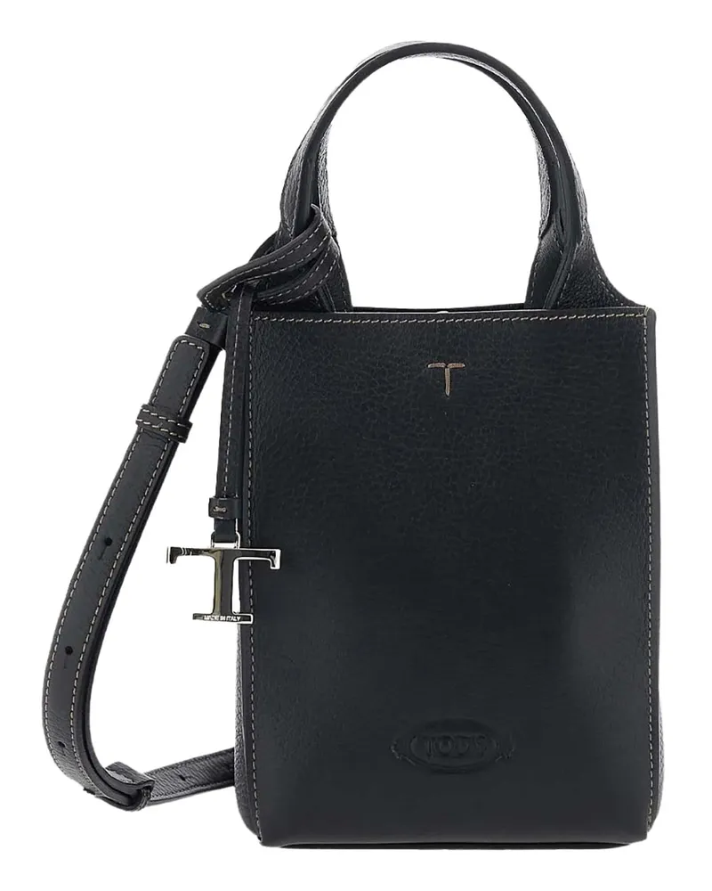 TOD'S Shopper - Schwarz Schwarz