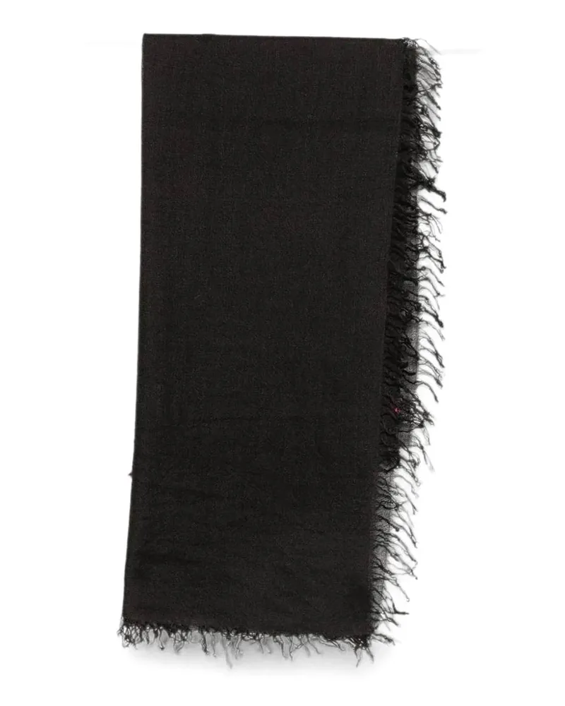 Faliero Sarti Schal - Schwarz Schwarz