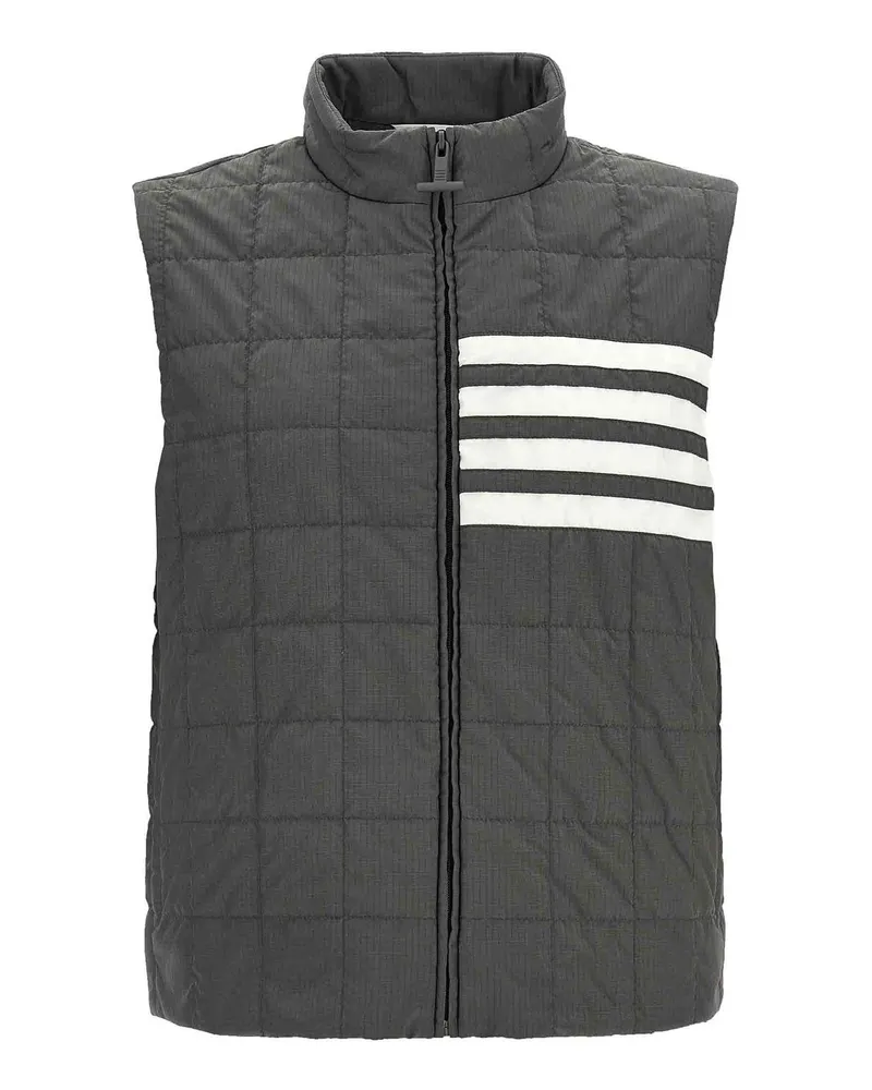 Thom Browne Weste - Grau Grau